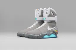 De futuristische Nike MAG zijn klaar voor de verkoop