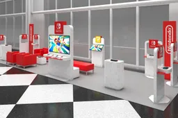 Nooit meer vervelen op het vliegveld in deze Nintendo lounges