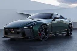 Het eindproduct van de Italdesign GT-R50 is hier