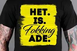 'Het is fokking ADE' gaat hartstikke viral na een onschuldige tweet