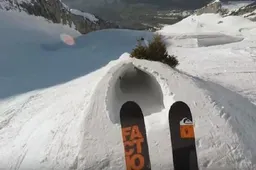 Candide Thovex maakt de coolste skivideo die je ooit hebt gezien