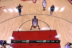 Onuaku brengt oude tijden terug in NBA met onderhandse vrije worp