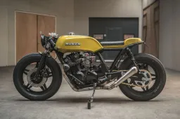 Arjan van den Boom bouwt te gekke caféracer op basis van Honda CB750 F1