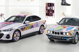 Nieuwste Art Car van BMW verrast met kleurveranderingen