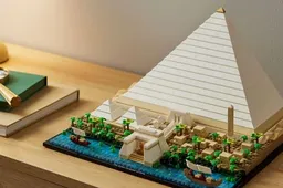 De piramide van Gizeh kan zomaar in jouw woonkamer komen te staan
