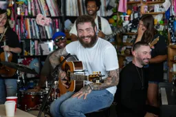 Post Malone steelt de show in zijn Tiny Desk Concert