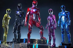 De nieuwe Power Rangers-kostuums zijn gruwelijk vet