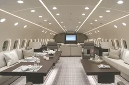 Deze waanzinnige privéjet is voor €279 miljoen gekocht door een zakenman
