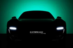 Caterham onthult schimmige teaser van revolutionaire supercar