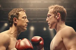 Elon Musk en Mark Zuckerberg stemmen allebei in met een cagefight