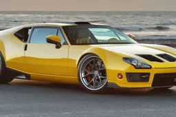 Verbouwde Pantera combineert Italiaanse flair met American muscles