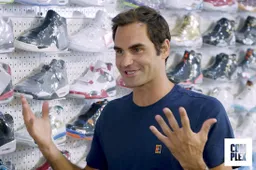 Sneakers shoppen met Roger Federer