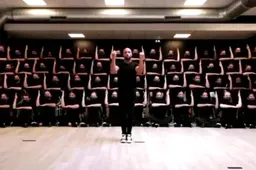 Franse dansbaas Sadeck Waff creëert levende optische illusies
