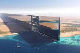 Saoedi-Arabië wil futuristische, 170 kilometer lange stad bouwen voor 9 miljoen mensen