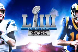 Shinende Tom Brady en falende Maroon 5 tijdens Super Bowl LIII