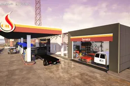 Wees de baas over je eigen tankstation in Gas Station Simulator