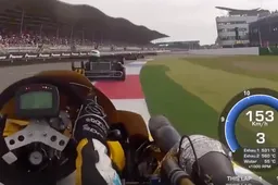 Karten op TT Circuit Assen ziet er gruwelijk uit