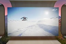 Je kan nu overal naar een enorme 180 inch virtual TV kijken met Oculus TV