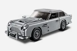 Je kunt nu de Aston Martin DB5 van James Bond in LEGO kopen