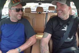 Gieren van het lachen met Ricky van den Bergh bij Andy in de Auto