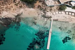 Griekse paradijs Mykonos is vanuit de lucht nog mooier dan op het land