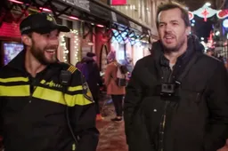 Comedian Jim Jefferies heeft een hilarische meeloopdag bij de Nederlandse politie
