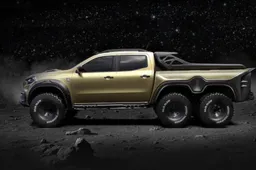 Zo moet de Mercedes X-Klasse 6x6 van Carlex Design eruit komen te zien