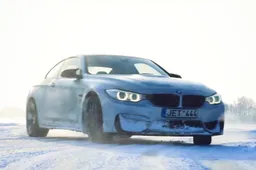 Een ijsmeer en een BMW M4 zijn de twee ingrediënten voor een lekker adrenalinedagje