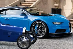 Voor 30.000 euro haal je nu een echte Bugatti in huis: de Bugatti Baby II