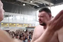 Deze Russische slapping contest is het bruutste wat je vandaag gaat zien