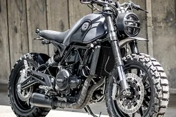 De Black Simba van K-speed is een moddervette custom bike