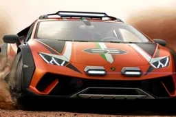 De Huracán Sterrato is een monsterlijk offroad concept van Lamborghini