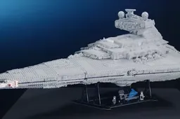 De nieuwe een meter lange Star Destroyer van LEGO Star Wars