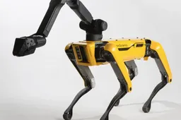 De hondachtige robot 'spot' van Boston Dynamics is nu te koop