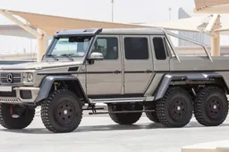 Mercedes-Benz G63 AMG 6x6: de zeswielige koning van het asfalt is te koop