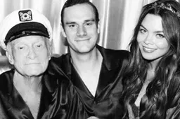 De zoon van Hugh Hefner is in het huwelijksbootje gestapt met een dame waar zijn vader trots op zal zijn