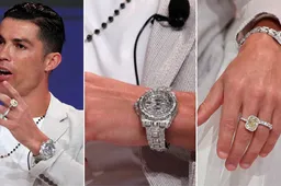 Cristiano Ronaldo gespot met de duurste Rolex ooit gemaakt