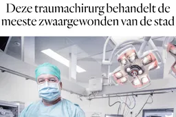 FHM's Mediatip: interview in Het Parool met traumachirurg Frank Bloemers