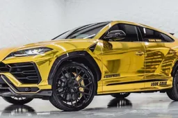 Joel Beukers heeft zijn Lamborghini Urus in fully Beukers-stijl gewrapt