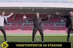 De boys van StukTV spelen verstoppertje in het Phillips Stadion en het is hilarisch