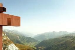 XYZ house is archectonisch hoogststandje in de Zwitserse Alpen