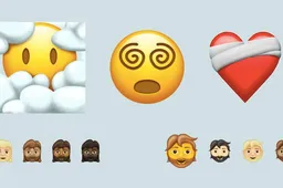 Rondtollende ogen en vrouw met baard: dit zijn de nieuwe emoji's