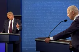 Eerste debat tussen Trump en Biden heeft niveau van de kleuterschool