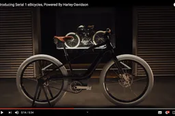 Harley-Davidson lanceert gruwelijke elektrische fiets genaamd 'Serial 1 Cycles'