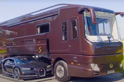 Met deze veel te dikke camper van Volkner willen wij best een roadtrip maken