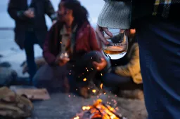 BBQ en whisky is wat je nodig hebt om de koude dagen door te komen