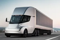 De Tesla Semi truck wordt in december eindelijk geleverd