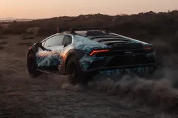 Unieke beelden van de eerste offroad Lamborghini: Huracán Sterrato