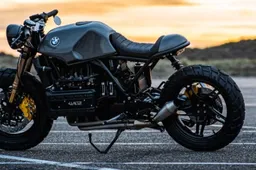 Hoe je van een oude BMW K1100 een gruwelijke custom made bike maakt