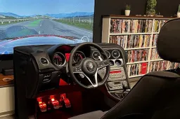 Alfaholic maakt een next level simrace-installatie van oude onderdelen